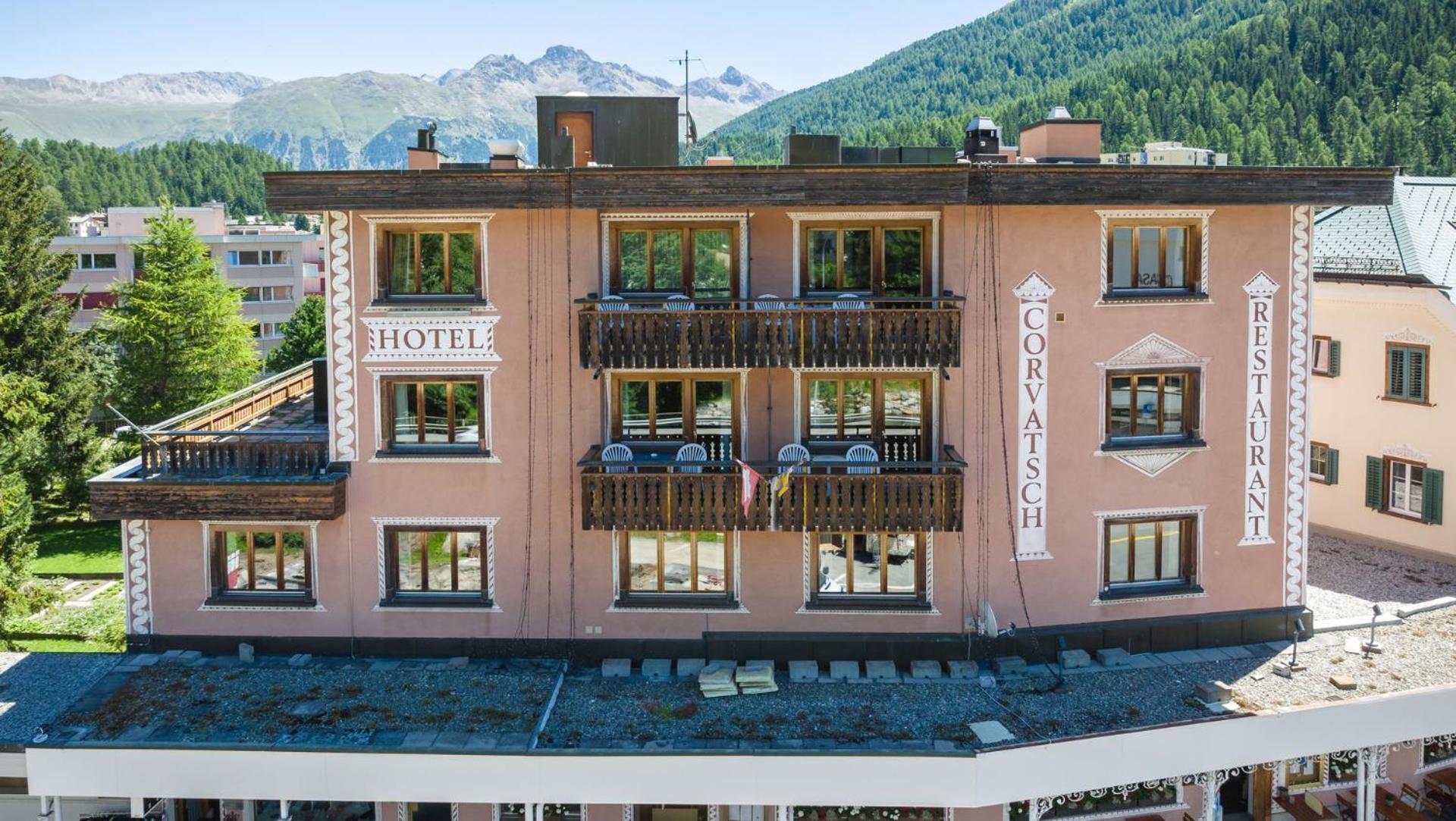 Hotel Corvatsch - Web Check-In 세인트모리츠 외부 사진